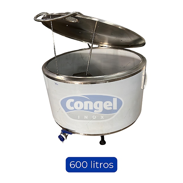 Resfriador à Expansão Congel 600 L - Inox