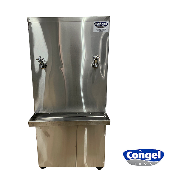 Bebedouro de Coluna 50 litros - Inox