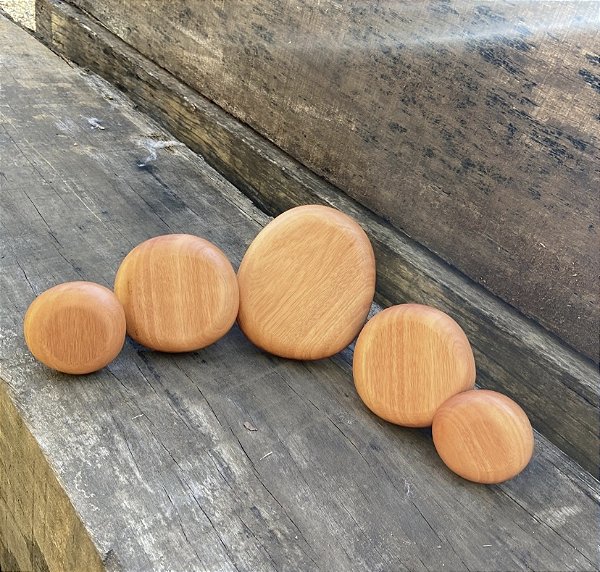 Conjunto Ganchos Orgânicos 5 pçs (2P+2M+1G)