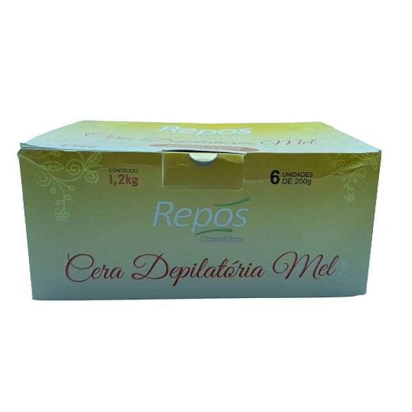 Cera Depilatória Repós Mel 1,2 KG