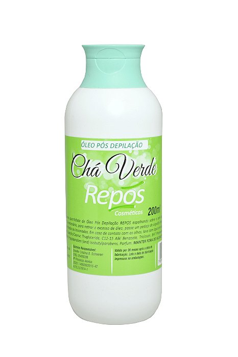 Óleo pós depilação Repós Chá Verde 200ml