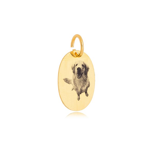 Colar Oval Personalizado