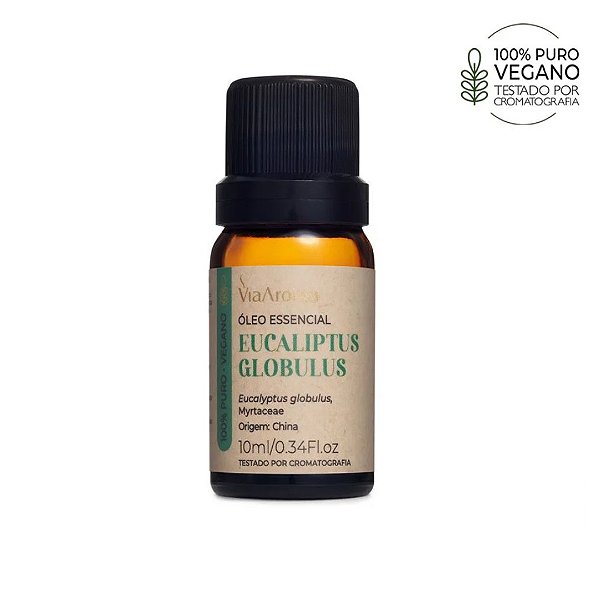 Óleo Essencial Eucaliptus Globulus 10ml - Via Aroma
