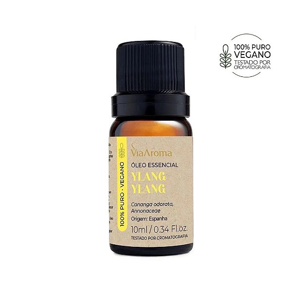Óleo Essencial Ylang Ylang 10ml - Via Aroma