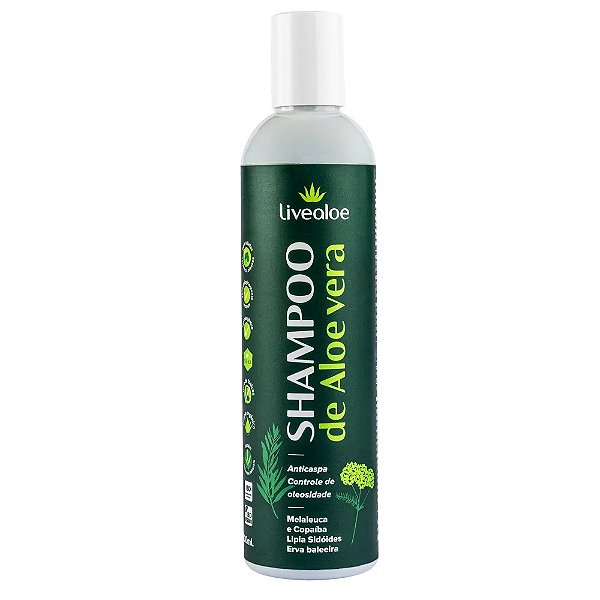 Shampoo de aloe vera 300ml - Livealoe