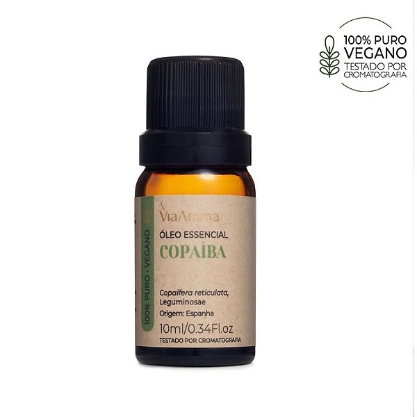 Óleo Essencial Copaíba 10ml - Via Aroma