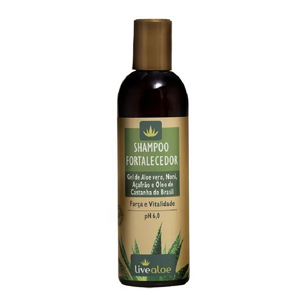 Shampoo fortalecedor 240ml - LiveAloe