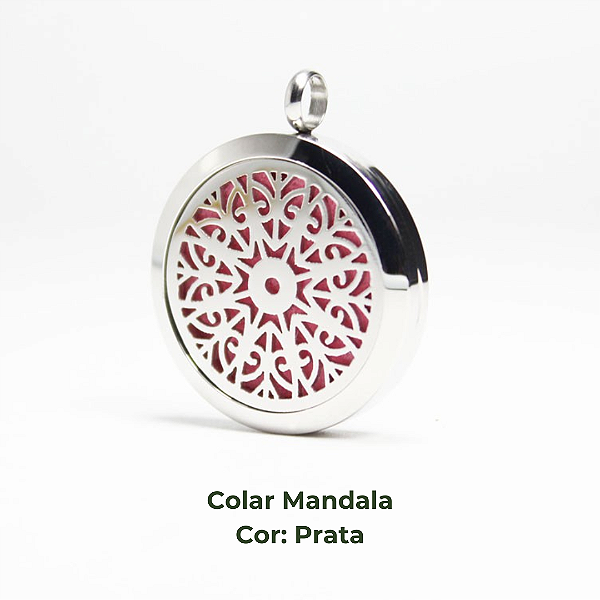 Colar aromático em aço inoxidável - Mondive