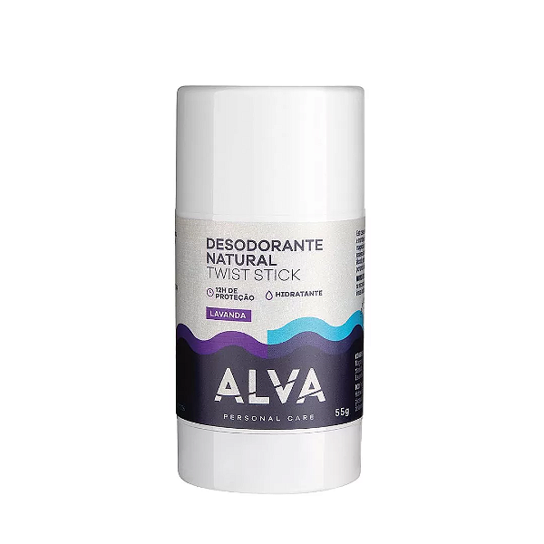 Desodorante natural Twist stick lavanda 55g - Alva