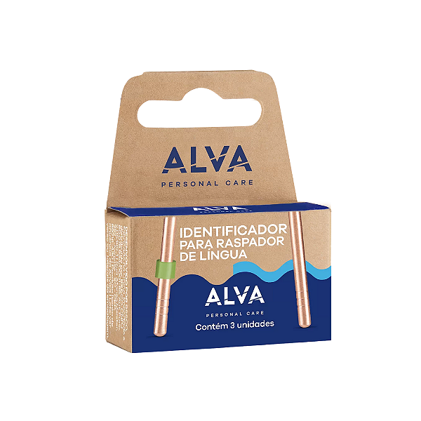 Identificador de raspador de língua - Alva