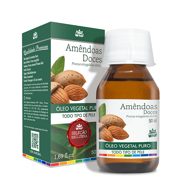 Óleo vegetal de amêndoas doces 50ml - WNF