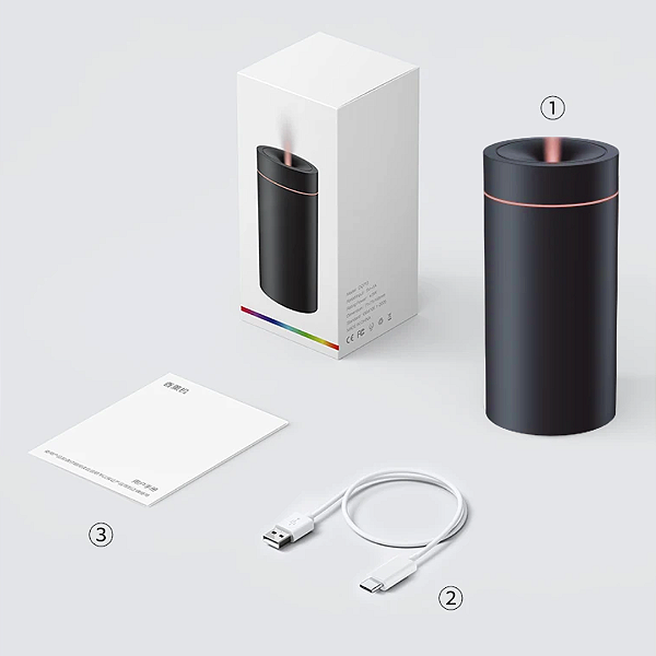 Difusor portátil para carro e home office 100ml - Mondive