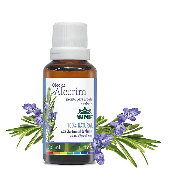 Óleo de alecrim pronto para cabelo e pele 30ml - WNF