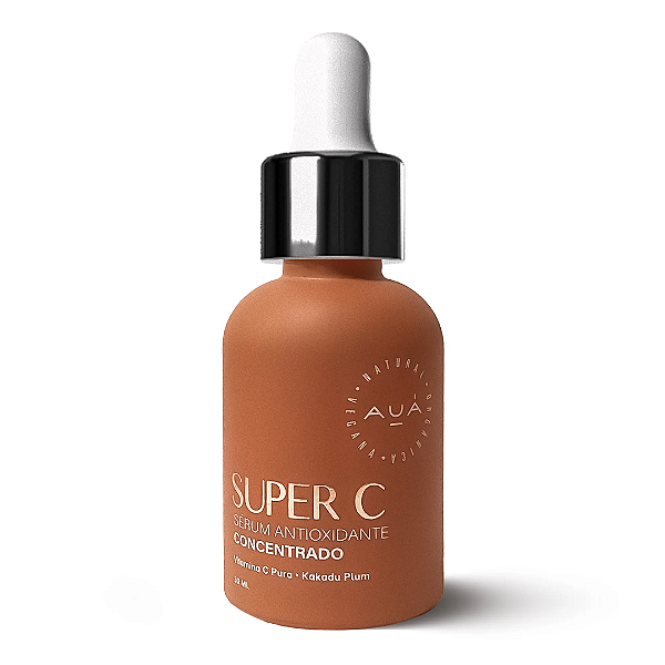 Sérum antioxidante Super C Vitamina C concentrado 30ml - AUÁ