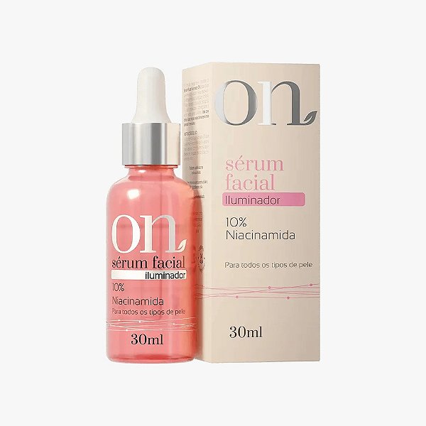 Sérum facial iluminador com niacinamida 30ml - Orgânico Natural