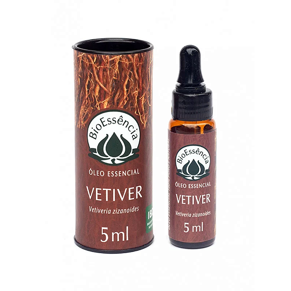 Óleo essencial vetiver 5ml - Bioessência