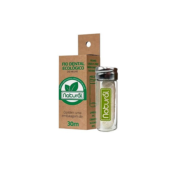 Fio dental ecológico 30m - Orgânico Natural