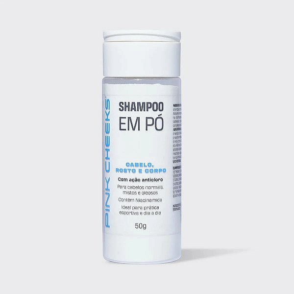 Shampoo 3 em 1 em pó 50g - Pink Cheeks