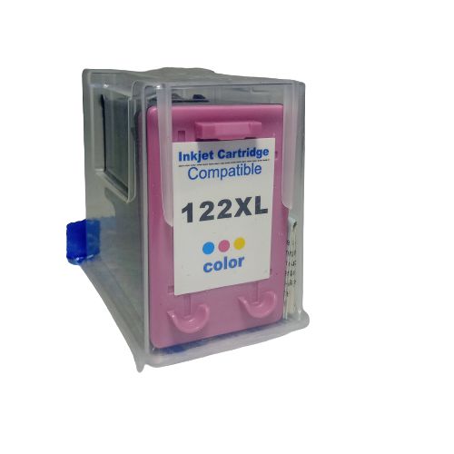 Cartucho de Tinta Compatível HP122 Color | 10ml | 1000 | 2050 | 3050 | 2000 MICROJET