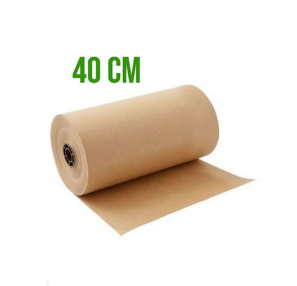 Bobina de Papel Kraft Monolúcido 40cm x 150m | 4,9 Kg