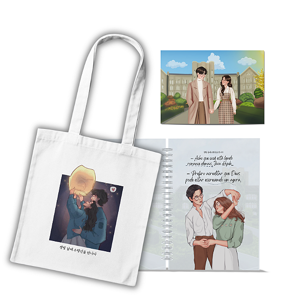 Kit Exclusivo - Caderno Horizonte + Ecobag (LIMITADO)