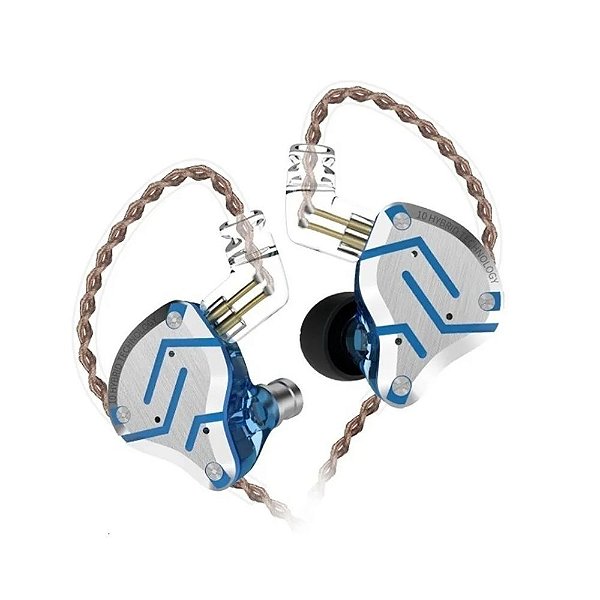 Fone Kz Zs10 Pro Sem Microfone Retorno De Palco+ Case