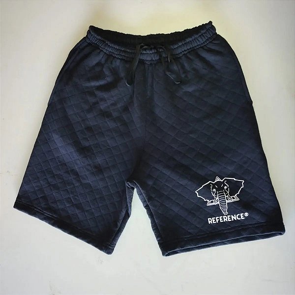 Bermuda REFERENCE® preta matelassê