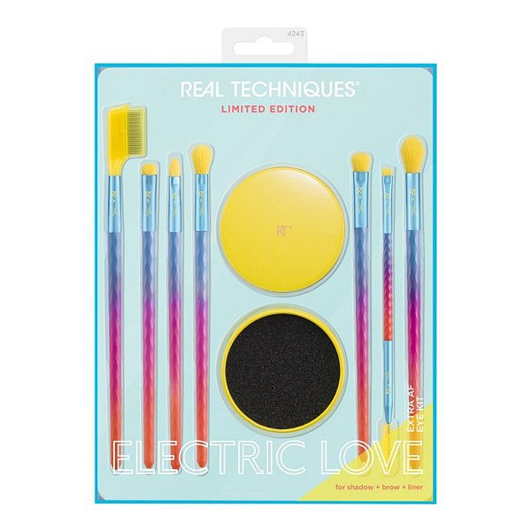 REAL TECHNIQUES Electric Love 7p Brush Set