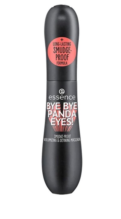 bye bye panda eyes! smudge-proof volumizing and defining mascara