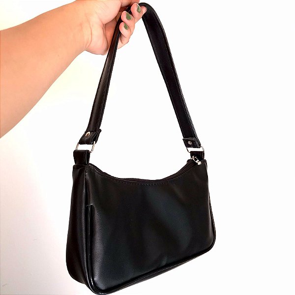 leather 90s shoulder bolsa