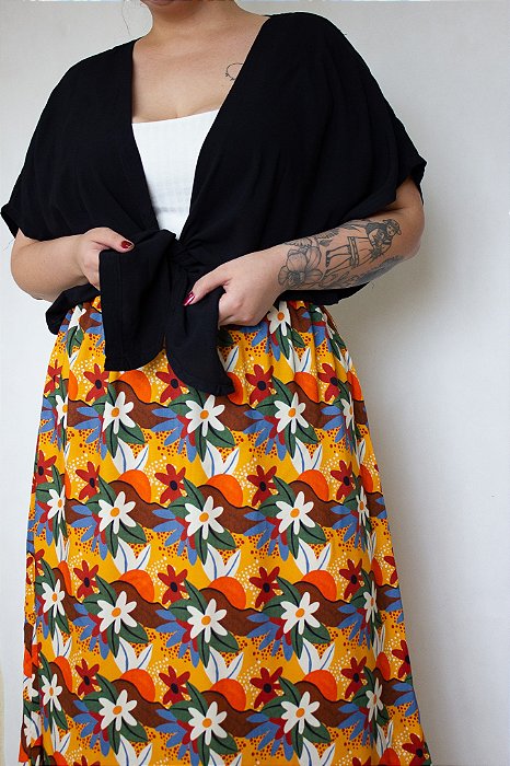 KIMONO MARIA BONITA PRETO