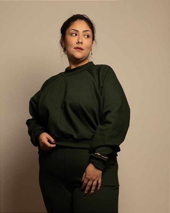 BLUSÃO CHICÓ CURTA VERDE