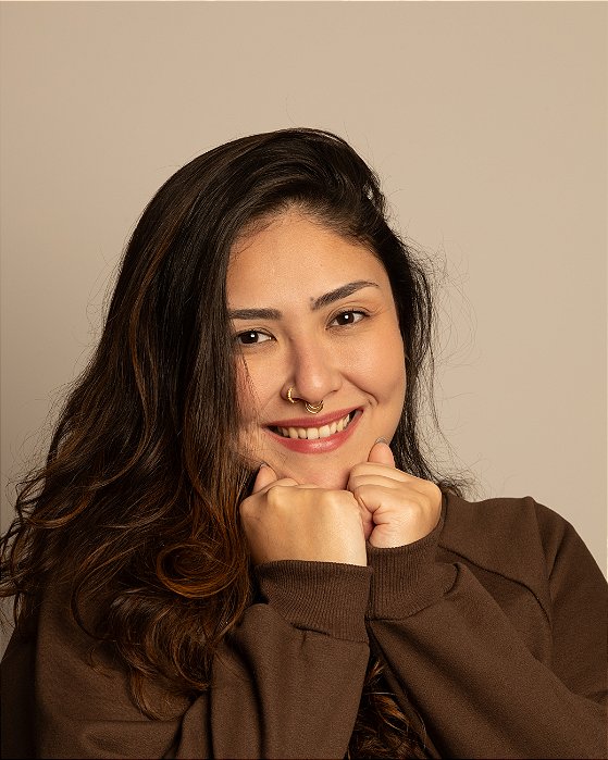 BLUSÃO CHICÓ OVERSIZED MARROM