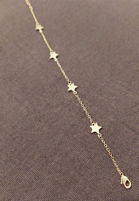 Pulseira com detalhes em estrelas -  ZP