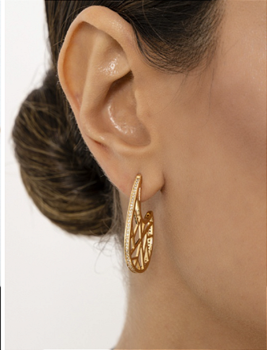 Brinco argola Estrutura -  ZP