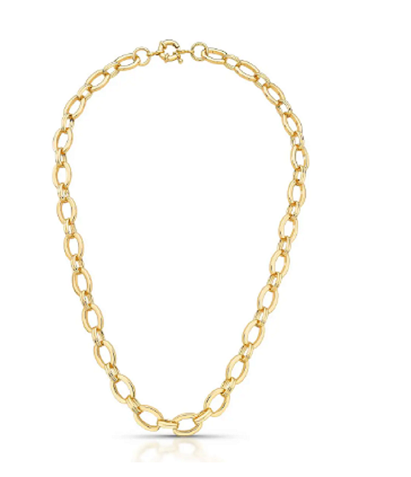 Corrente Elos Portugueses - 50 cm - ZP