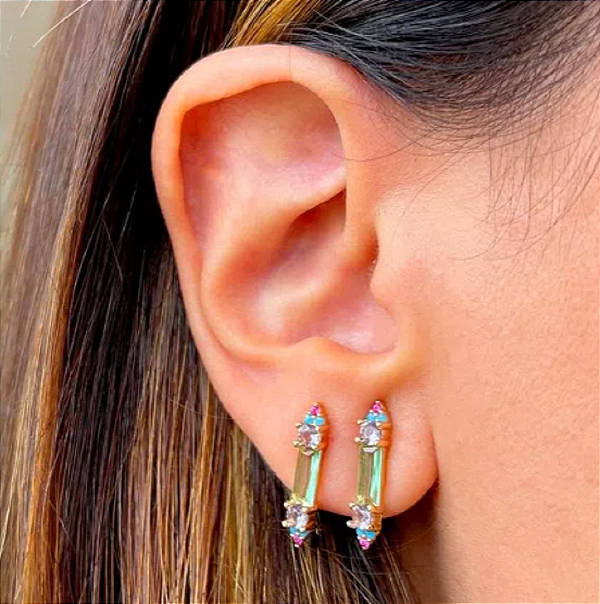 Brinco Cristais Palito - SP