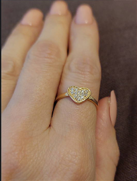 Anel Coraçãozinho -  SP