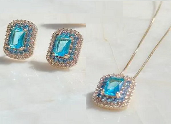 Conjunto Azul da Cor do Mar - SP