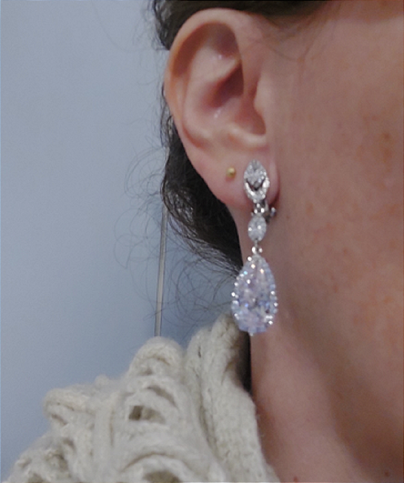 Brinco Pressão Gota Pendente Clássico - IMP