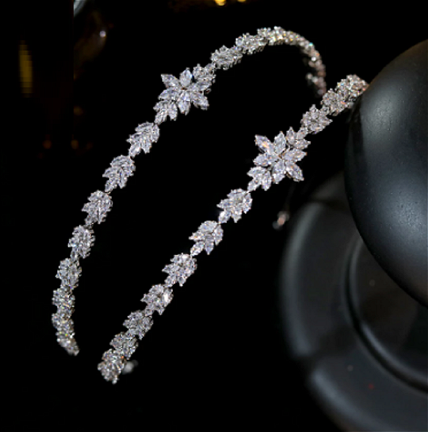 Tiara Dupla Floral IMP