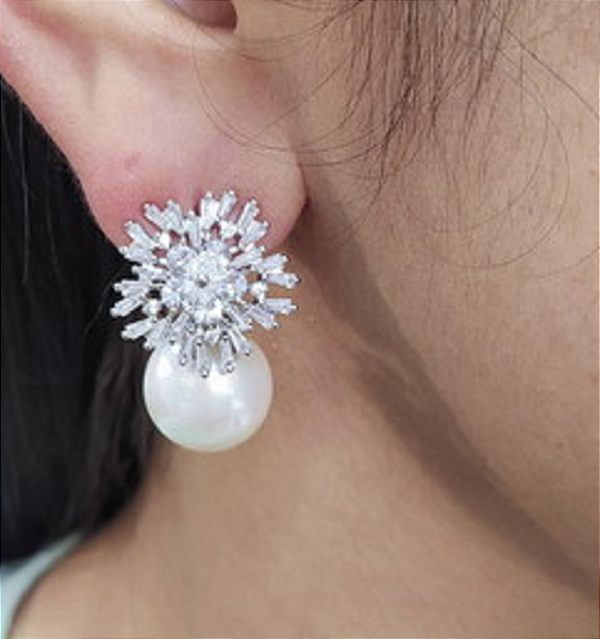 Brinco pérola Reluzente - IMP