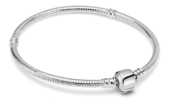 Pulseira Fecho Clássico - Inspiração Grandes Marcas - Prata925