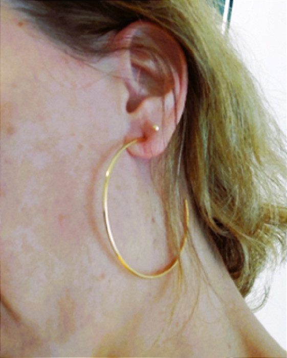 Brinco grande argola - fina - ZP