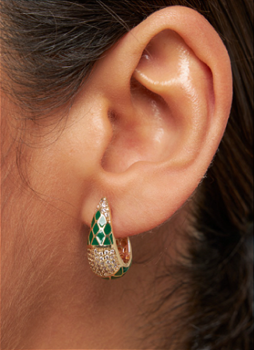 Argola pequena Asteca - ZP