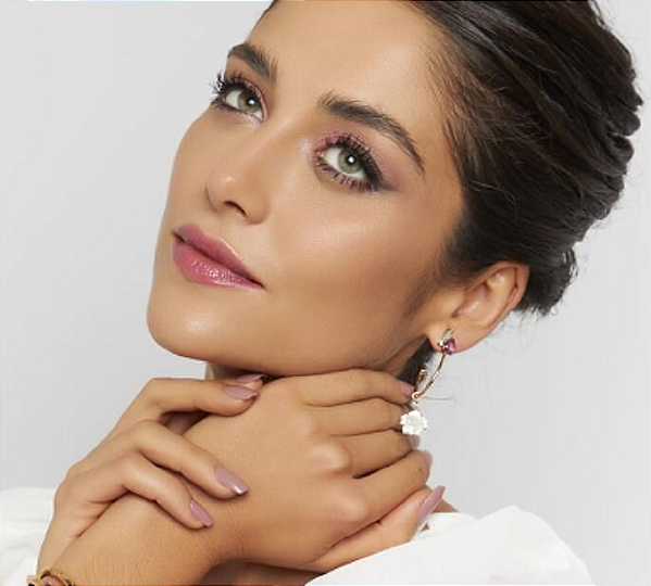 Argola Sakura madrepérola - ZP