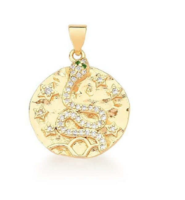 Pingente Serpente -  ZP