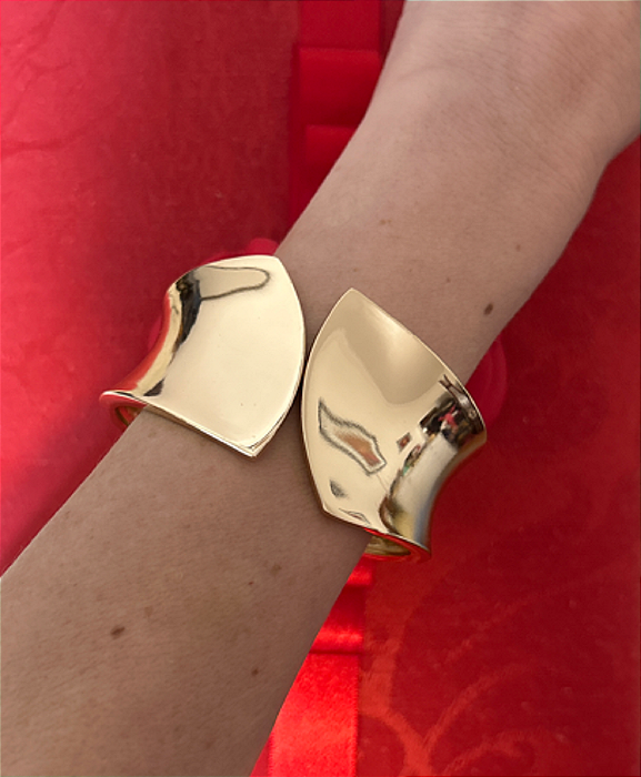 Bracelete Lara - Banho de ouro -  ADH