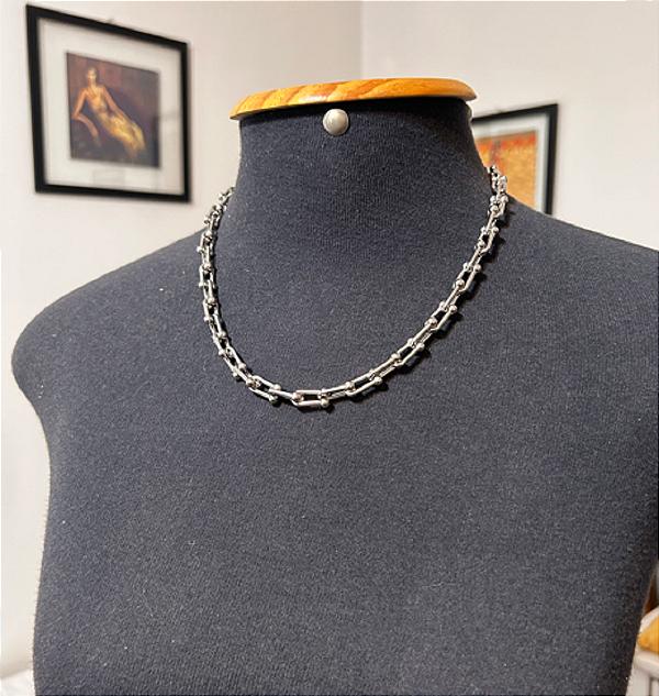 Colar Hard W- rodium - CARP