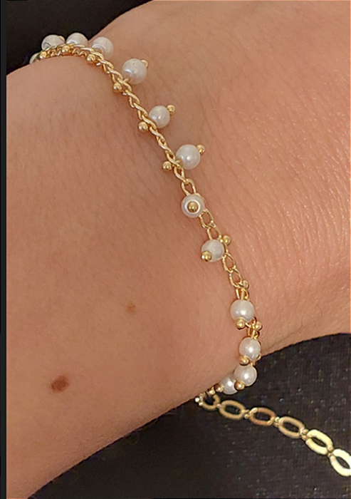 Pulseira Perolinhas -  ZP